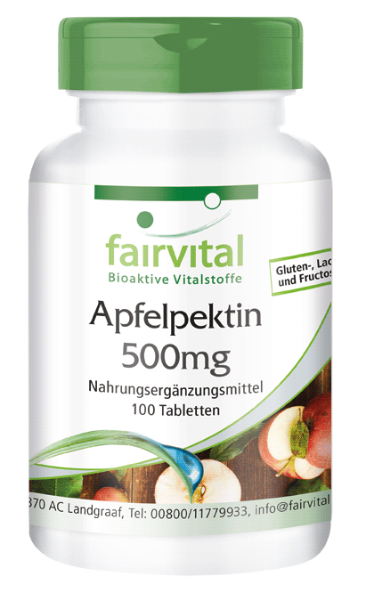 Apfelpektin 500mg - 100 Tabletten