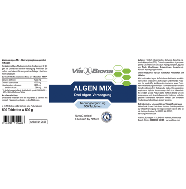 ALGEN-MIX 500 Tabletten
